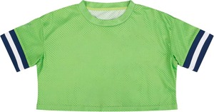 Maillot de football américain rétro personnalisé Maillots de football américain en maille recadrée pour femmes - Product Image 6
