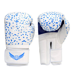 Guantes de boxeo de entrenamiento de cuero genuino Guantes de boxeo de servicio OEM Guantes de boxeo más vendidos - Product Image 2