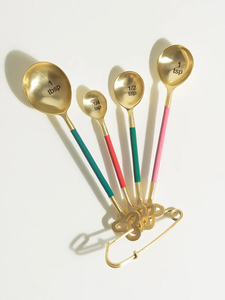 Juego de Tazas Medidoras de 4 Piezas en Oferta, con Tazas y Cucharas de Acero Inoxidable Color Cobre para Hornear, Té, Café y Cocina - Product Image 3