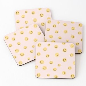Sublimation Eco-friendly Anti-slip Colorful Coasters Decorative Drink Mats Pads Lining Design Enamel Printing Coasters <b>Placemat</b> - Product Image 5