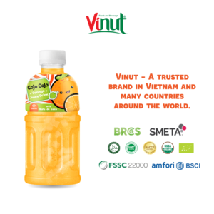 เครื่องดื่มน้ำส้ม Nata de COCO มีตัวเลือกหลากหลายมล. ฉลากส่วนตัวตัวอย่างฟรีจัดส่งรวดเร็วเวียดนามขายส่ง - Product Image 5