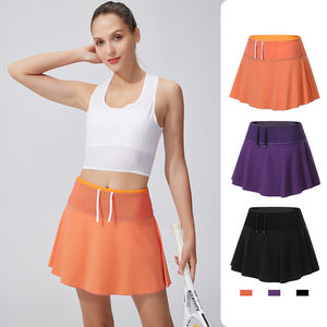 Tennisrok Voor Dames Atletische Golf Skorts Rokken Met Hoge Taille Met Zakken Binnenbroek Rokken Golfskorts Voor Vrouw - Product Image 4