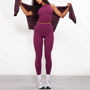 Blusa holgada sin mangas corta de verano con estampado sólido para mujer - Product Image 4