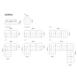 ผ้าคลุมโซฟารูปตัว L ในผ้าฝ้ายผสมสีผ้าอย่างมีสไตล์สำหรับชุดโซฟาสีเบจที่ทันสมัย - Product Image 4