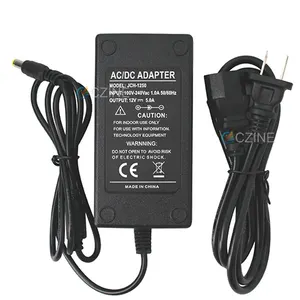 Adaptador de fonte de alimentação, adaptador de alimentação para cctv 3v 4.5v 5v 6v 8v 9v 12v 15v 18v 24v 0.5a 1a 1.5a 2a