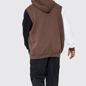 Vente en gros – Nouveaux sweats à capuche unisexes en coton 100 % pour homme, avec poche unie, en molleton 220 GSM, imprimé par transfert, respirant et à séchage rapide - Product Image 4