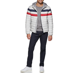 Chaqueta Bomber de invierno para hombre, Abrigo acolchado ligero con repelente al agua y características a prueba de viento, cálido y elegante - Product Image 1