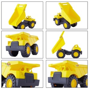 Camión de construcción de plástico de juguete con excavadora de gran demanda al por mayor para Aprendizaje de ingeniería infantil y juego imaginativo - Product Image 4