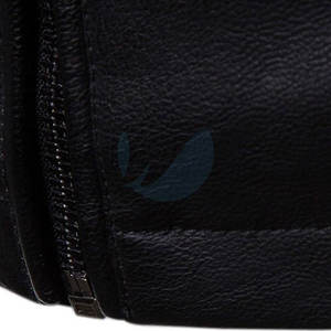 Chaqueta de cuero de piel de oveja hecha en Pakistán para hombre, chaqueta de invierno transpirable impermeable informal a la moda - Product Image 5