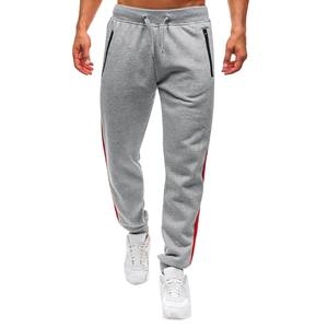 Pantalon de survêtement taille haute en toile extensible confortable pour homme Pantalon de tous les jours avec ceinture élastique et poches braguette à fermeture éclair Taille XL - Product Image 5