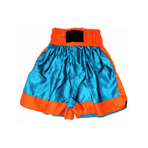 Pantalones cortos de Muay Thai para hombre de poliéster de peso pesado personalizados, ropa deportiva holgada duradera para boxeo, ropa de artes marciales, pantalones cortos de Muay Thai - Product Image 4