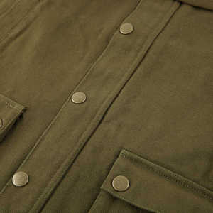 Veste décontractée pour homme en toile de coton de qualité supérieure, nouvelle conception tendance, vêtements d'extérieur - Product Image 4