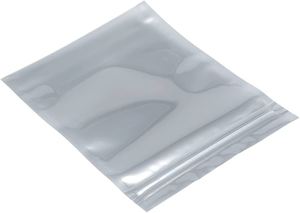 Trusted Quality SYSTECH ESD Shielding Bag PACKAGING 120x100(open)mm Clear <b>PET</b>/AL/CPP Static Shielding Film Zipper Top for PCB - Product Image 6