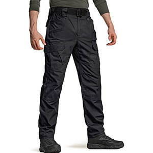Pantalon cargo léger et durable, pantalon de travail avec plusieurs poches pour hommes, pantalon tactique pour l'extérieur, résistant à l'eau, Ripstop - Product Image 1