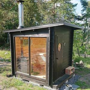Sauna extérieur élégant multicolore avec éclairage intérieur Banc en bois naturel Sauna pour <span class=keywords><strong>spa</strong></span> à domicile - Product Image 4