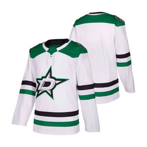 Jersey de hockey sobre hielo de color liso personalizado superventas Jersey de hockey sobre hielo de buena calidad para hombres Jersey de hockey a precio barato - Product Image 4