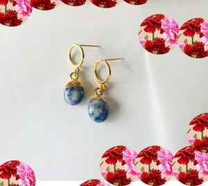 Top Quality Chalcedony Tear <b>Drop</b> Stone <b>Earring</b> 8x15 mm in Size <b>Silver</b> Gold Plated <b>Drop</b> <b>Earring</b> Jewelry for Party Wear Jewelry - Product Image 2