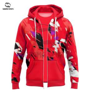 Sudadera con Capucha Extra Grande, Estampada y Bordada Personalizada, de Algodón Orgánico Grueso, Estilo Urbano, Lisa y Básica, Sin Cordones, Fabricante - Product Image 1