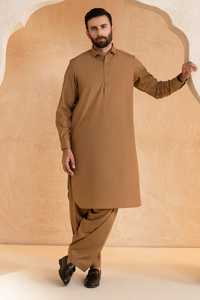 Traje Pakistaní Shalwar Qameez Moderno para Hombre, Diseños Personalizados, Algodón de Alta Calidad, Traje de 2 Piezas Kurta Pajama para Hombre en Venta - Product Image 5