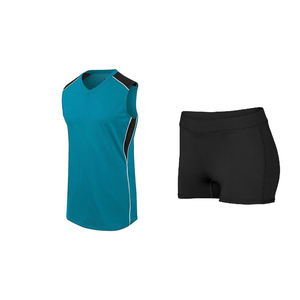 Personalizado de alta calidad en blanco transpirable equipo de voleibol uniforme de alta calidad hombres mujeres voleibol entrenamiento Jersey conjunto - Product Image 3