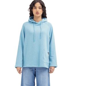 Sweat à capuche pour femme, 100% coton, polaire, hiver, respirant, doublé, manches longues, personnalisable, design streetwear de haute qualité, poche à capuche - Product Image 1