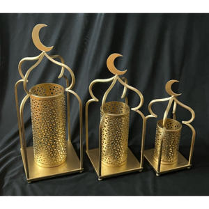 Faroles Marroquíes de Hierro para Ramadán 2026 - Decoración Eid Hecha a Mano, Duradera y Multifuncional en 3 Tamaños, Estilo Moderno y Festivo - Product Image 2