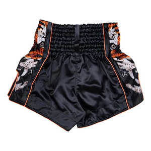 Pantalones Cortos Deportivos Unisex de Muay Thai, Transpirables, de Secado Rápido, Ecológicos, con Cordón Ajustable, de Poliéster/Algodón, Estilo Tailandés - Product Image 6