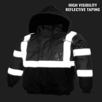 Ropa de Seguridad Reflectante para Niños, Invierno, Logotipo Personalizado, Colores Personalizados, Servicio OEM, Detección de Agujas, Alta Calidad