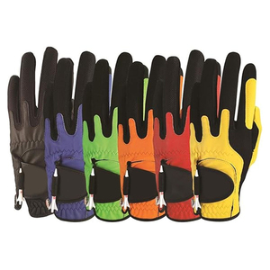 Vente en gros de gants de golf personnalisés en cuir cabretta de qualité supérieure au design unique, légers, en peau de mouton pour le sport - Product Image 1