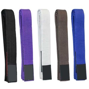 BJJ เข็มขัดเครื่องแบบที่เชื่อถือได้ทำจากผ้าฝ้ายทนทานเหมาะสำหรับคาราเต้ไอคิโดยูโด Sambo Krav Maga ฝึกฝนการต่อสู้ - Product Image 2