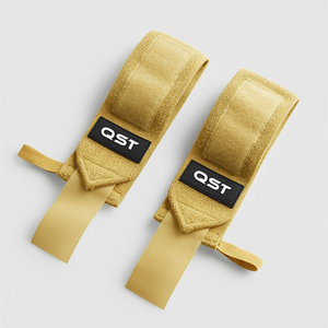 Muñequeras Deportivas de Algodón para Levantamiento de Pesas, Transpirables, con Presilla para el Pulgar, Correa de Entrenamiento Físico, Logotipo Personalizado, Ajustables, para Powerlifting - Product Image 2