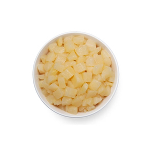 ลูกแพร์หั่นสี่เหลี่ยมลูกเต๋ากระป๋องราคาต่ำจากลูกแพร์สุกฉ่ำสด - Product Image 3