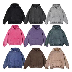 เสื้อฮู้ดยูนิเซ็กส์ทรงหลวมสีเข้มแนววินเทจ550g ใหม่สำหรับฤดูใบไม้ร่วงเป็นมิตรกับสิ่งแวดล้อม - Product Image 6