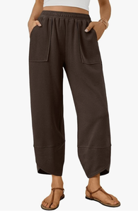 Pantalones Anchos de Cintura Ultra Alta con Dos Bolsillos Laterales, Diseño Nuevo, Cómodos e Informales, Logotipo Personalizado, Venta al por Mayor Directa de Fábrica de Bangladesh - Product Image 6