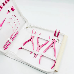 Kit de Herramientas de Alta Calidad para Extensiones de Cabello con Microlinks y Cinta Adhesiva, Alicates de Acero Premium, Logotipo Personalizado, Opciones de Peinado Sostenibles - Product Image 2