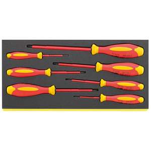 Juego de 7 Destornilladores Stahlwille DRALL+ con Incrustaciones TCS - Product Image 1