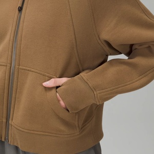 Nuevas sudaderas con capucha de gran tamaño Drop Shoulder Manga larga Estampado de pantalla Letras Sudaderas con capucha para mujer - Product Image 4