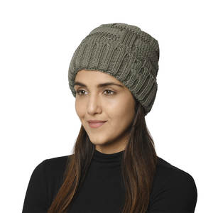 Gorro de punto personalizado con logotipo bordado, gorro cálido de invierno a la moda, gorro de invierno al por mayor - Product Image 5