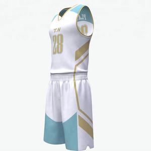 Uniformes de Baloncesto Unisex Transpirables de Último Diseño al por Mayor, Ropa Deportiva, Conjuntos de Camisetas de Baloncesto Personalizadas, Sin Mangas, Sólidas - Product Image 1