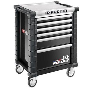 Gabinete Rodante Facom JET POWER con 6 Cajones y 3 Módulos, Gabinetes para Herramientas - Cajones Vacíos - Product Image 1