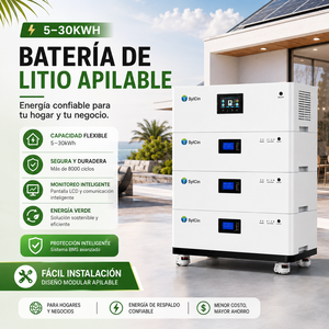 Batterie Lithium LiFePO4 48V Empilable Tout-en-un 8000+ Cycles BMS Intelligent pour Sauvegarde Domicile <span class=keywords><strong>et</strong></span> Support d'Installation Afrique - Product Image 4
