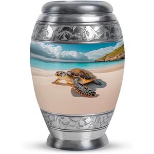 Proveedor líder de urnas de recuerdo de cremación para adultos de aluminio de material metálico a precio directo de fábrica de calidad superior ampliamente vendidas - Product Image 2