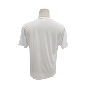 Personalizable 130gsm Camiseta de punto blanco Transpirable Casual Transferencia de calor Patrón sólido Impreso Campaña electoral Fomentar - Product Image 3