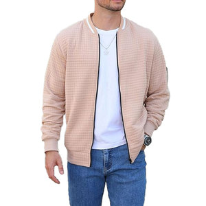 แจ็กเก็ตบอมเบอร์สำหรับผู้ชายเสื้อแจ็กเก็ตผ้าไนลอนให้ความอบอุ่นกันน้ำพิมพ์โลโก้ได้ตามต้องการ - Product Image 2