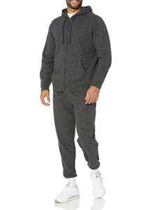 Haute Qualité Surdimensionné Basics Coton Mélangé Hommes Personnalisé Bouffée Imprimé À Capuche Zip À Capuche Avec Double Fermeture Éclair Heavyweight Fleece - Product Image 5