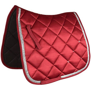 Cómoda almohadilla de sillín de satén de polialgodón de gran tamaño para caballos Accesorio de caballo de doma OEM - Product Image 2