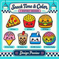 Lot de 7 breloques personnalisées Kawaii en PVC pour chaussures, thème restauration rapide (burger, frites, pizza, soda), pour sabots, vente en gros