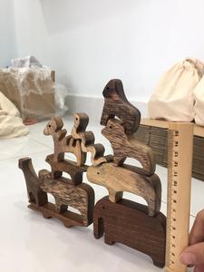Juego de Juguetes de Madera para Apilar en Forma de Pato, Bloques de Construcción Educativos para Niños Pequeños de 2 a 4 Años, Unisex, Tema de la Naturaleza - Product Image 5