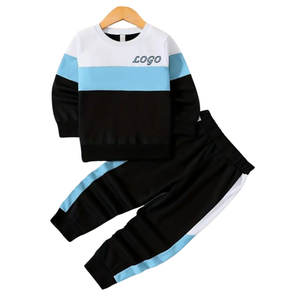 Sudadera personalizada Jogger conjunto Ropa para niños Diseñador de otoño Bebé Niño Niñas Conjunto Adolescentes Chándal de dos piezas - Product Image 1