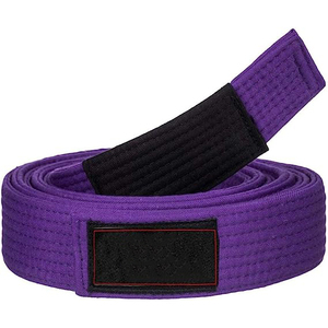 BJJ JJ บราซิลเลียน Jitsu GI เข็มขัด100% ผ้าฝ้ายสวมใส่สบายปรับแต่งได้ตามต้องการ - Product Image 1